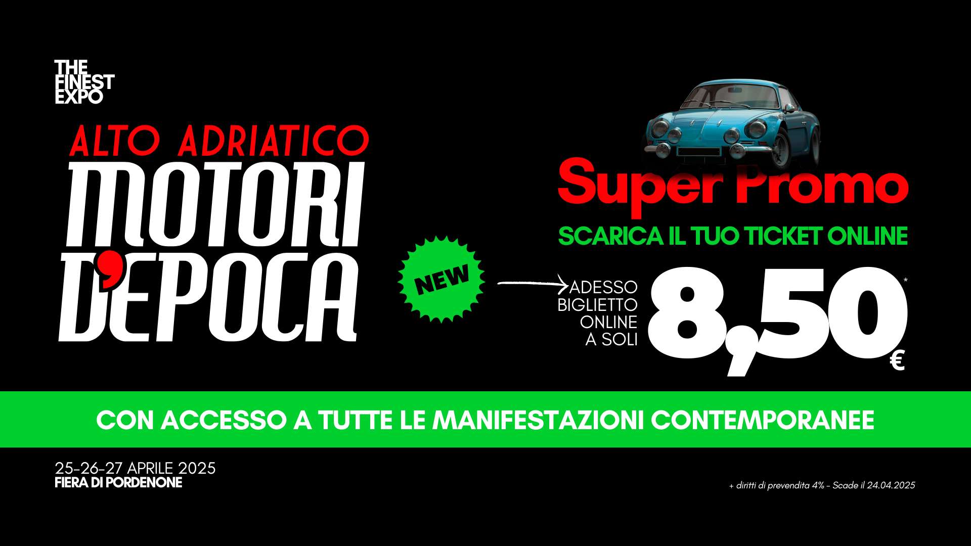 alto adriatico motori d'epoca - mde 2025 promo 850 1920 x 1080 - pordenone